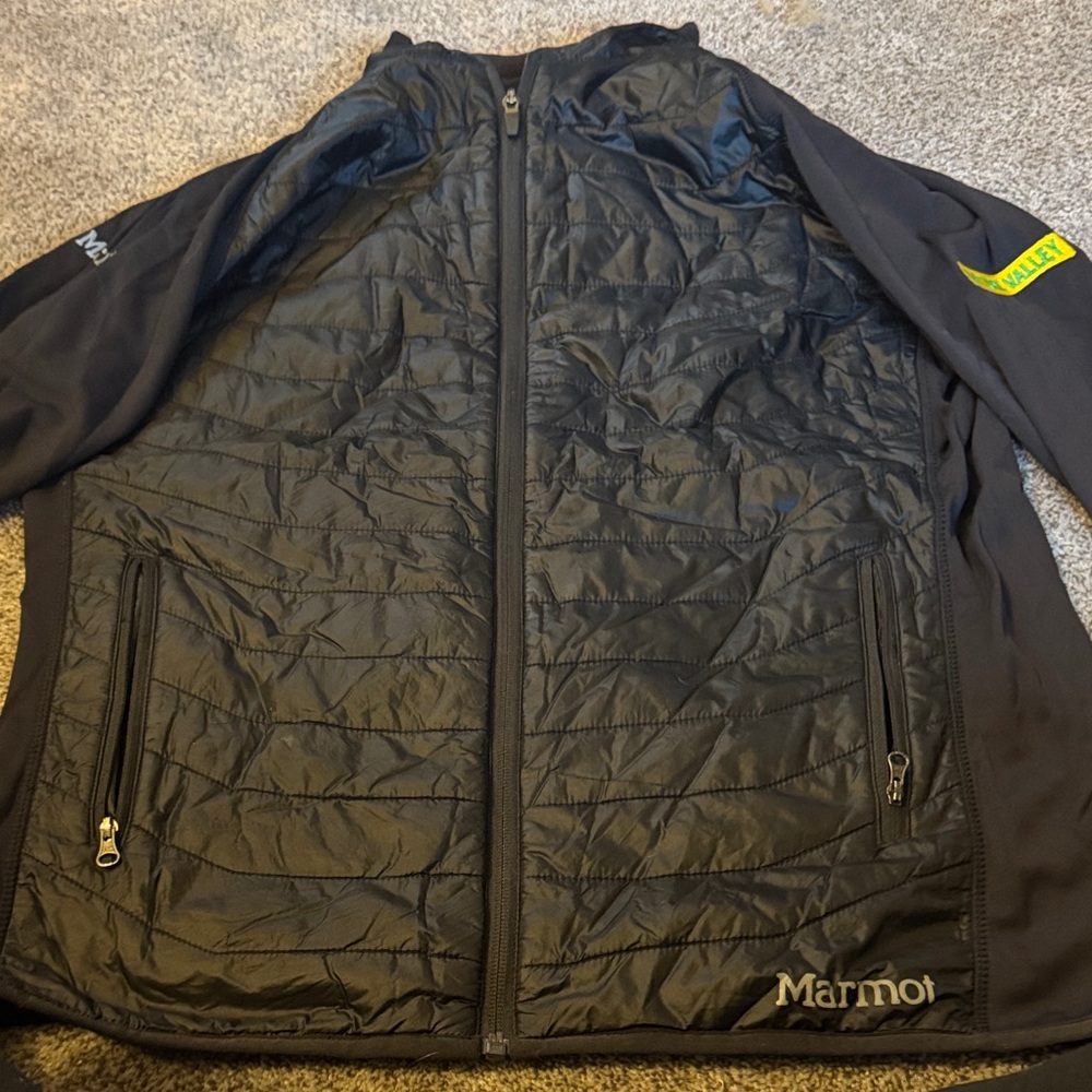 Marmot Men's Quilted Black Performance Jacket